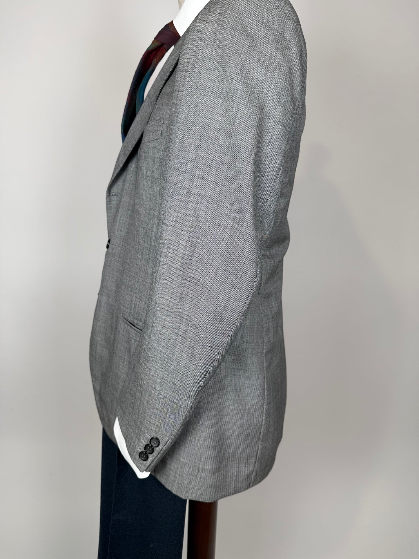 Giacca in grisaglia sartoriale anni ‘70 - tg. 46