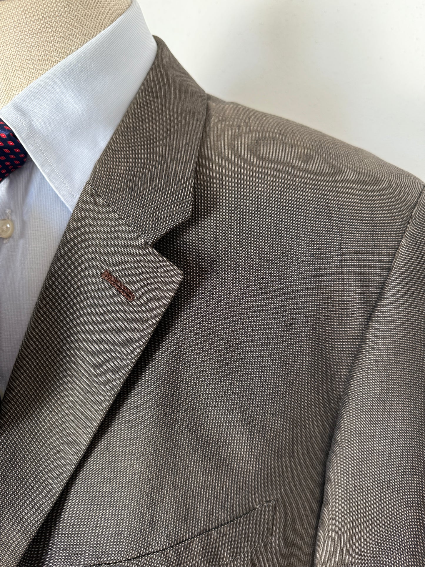 Giacca Calvin Klein in puro cotone color bronzo - tg. 52/54