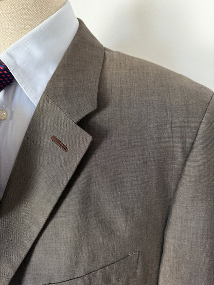 Giacca Calvin Klein in puro cotone color bronzo - tg. 52/54