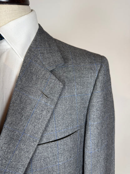 Giacca Brioni anni '80 flanella principe di Galles - tg. 52/54