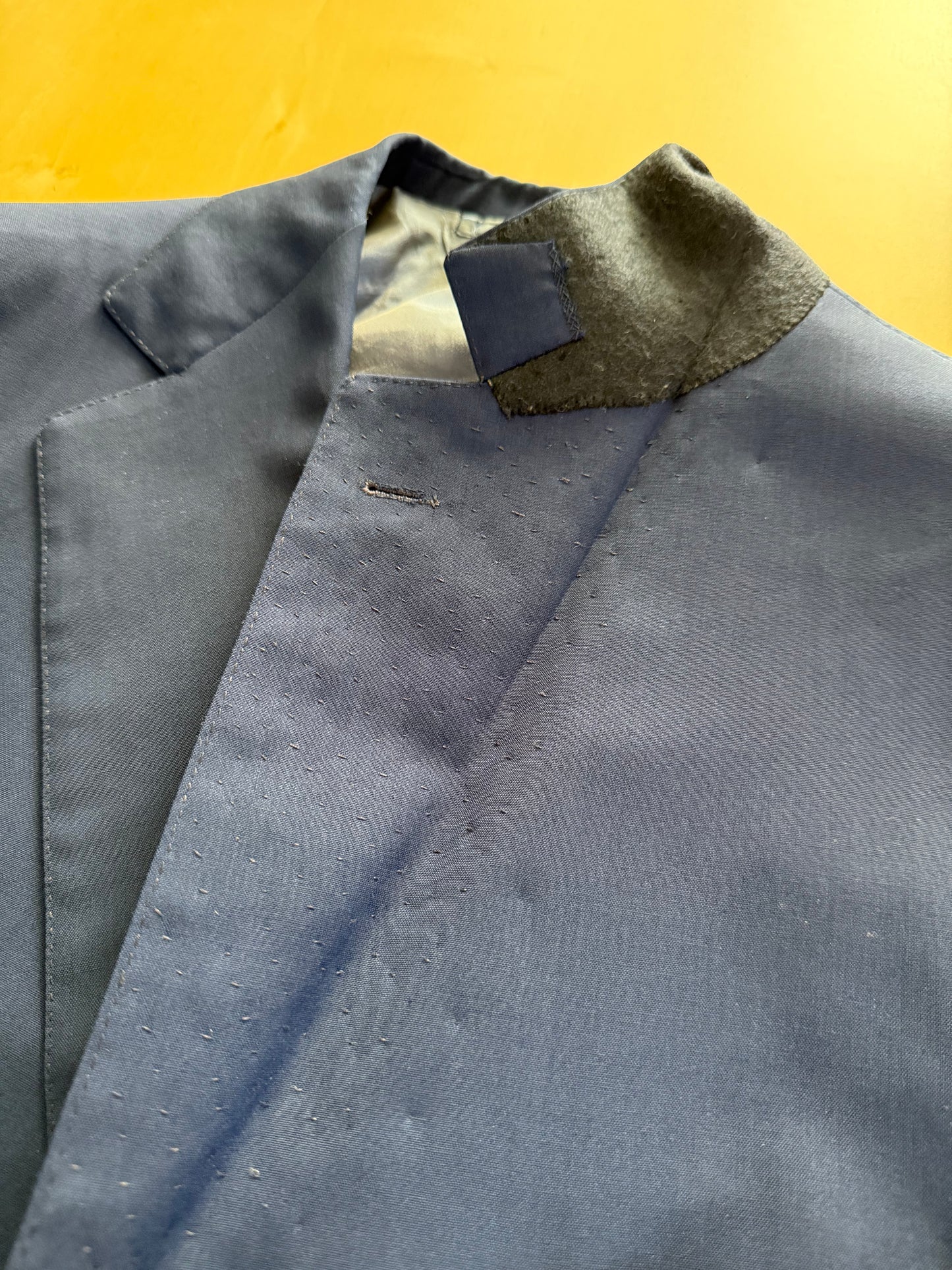 Giacca sartoriale fresco lana blu navy - tg. 50/52