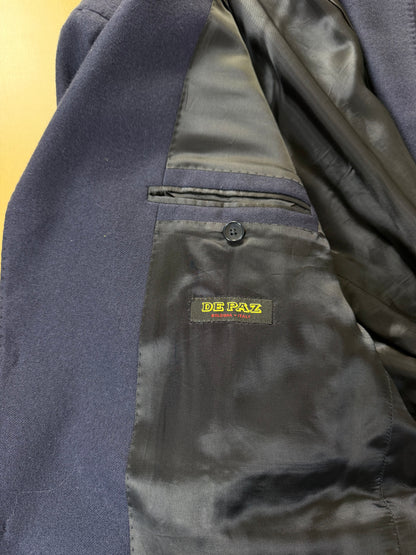 Giacca + panciotto De Paz flanella blu - tg. 54/56