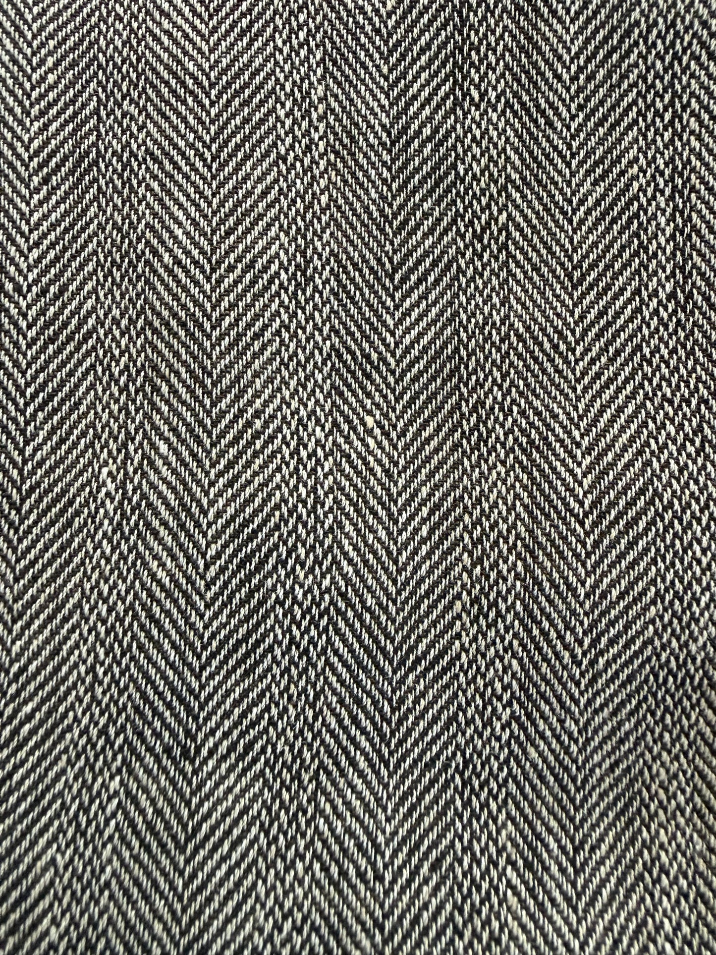Giacca sartoriale in puro lino herringbone - tg. 60/62