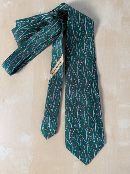 Cravatta Ferragamo per Arma dei Carabinieri con sciabole e spade