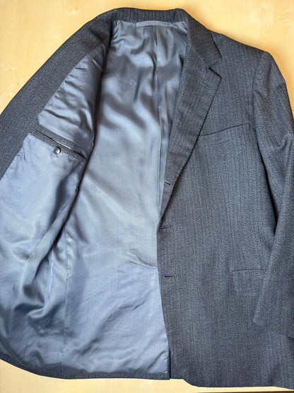 Completo sartoriale anni ‘60 grigio sale pepe - tg. 50/52