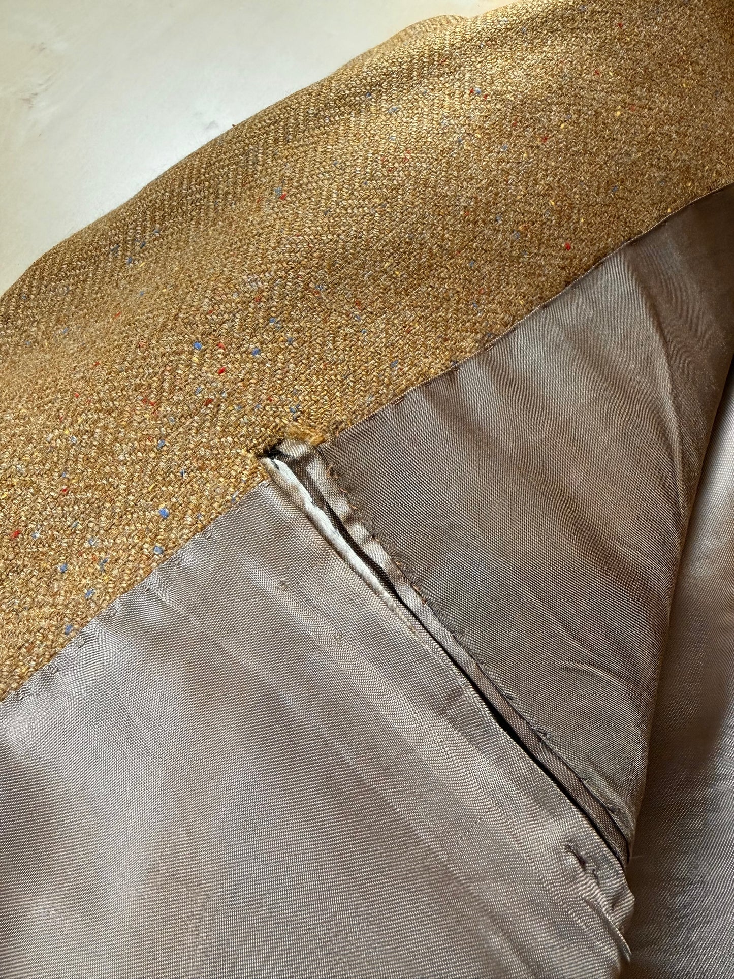 Giacca anni '90 100% cashmere donegal tess. Loro Piana - tg. 50/52
