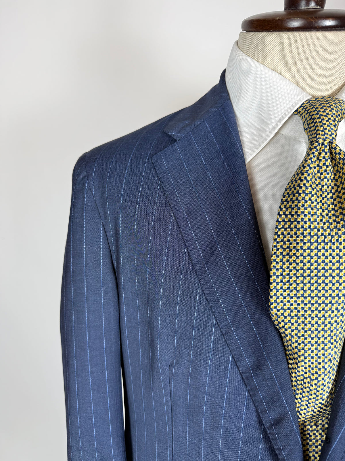 Completo Caruso tessuto Loro Piana lana mohair e seta - tg. 50