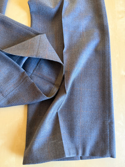 Completo doppiopetto anni ‘70/‘80 flanella principe di Galles (NOS) - tg. 48