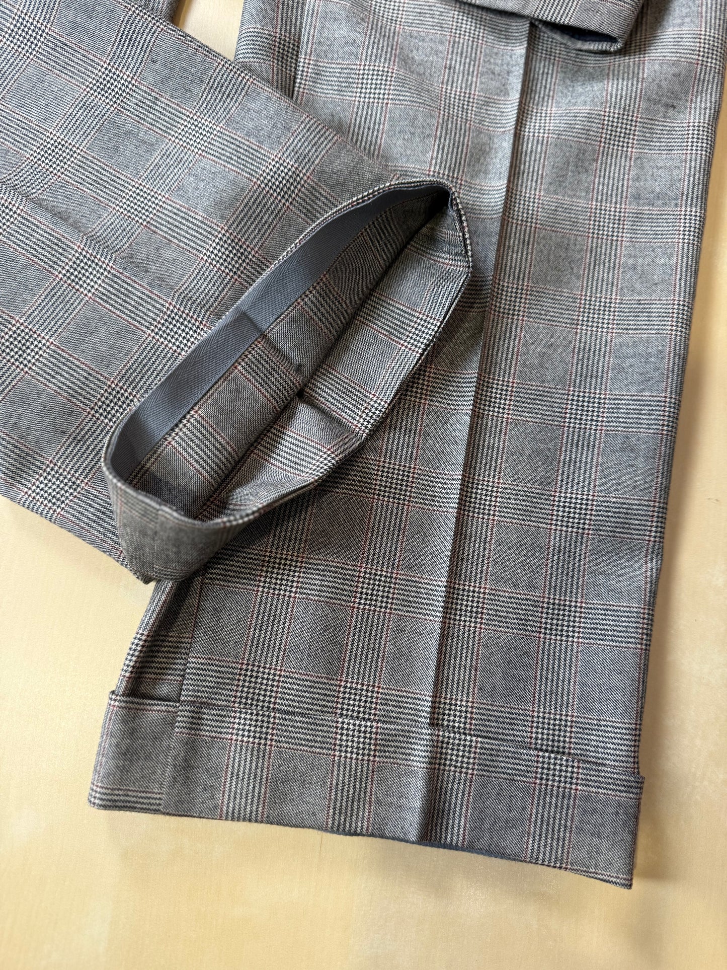 Completo Pierre Cardin principe di Galles flanella leggera - tg. 54