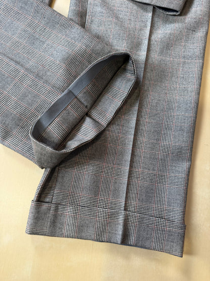 Completo Pierre Cardin principe di Galles flanella leggera - tg. 54