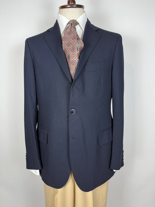 Giacca Lardini blu in hopsack - tg. 50