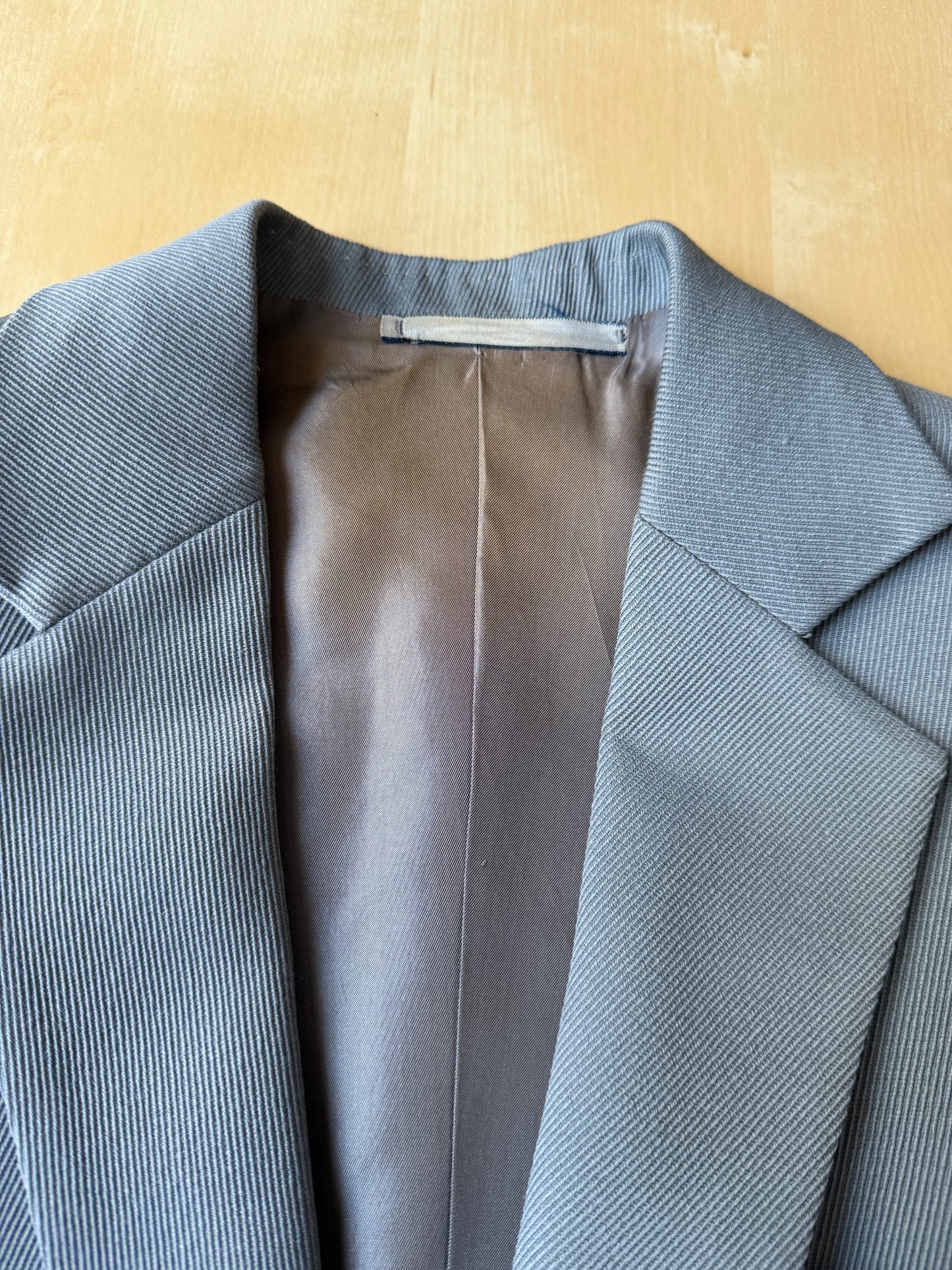 Completo anni ‘60/‘70 in twill a costa spessa carta da zucchero (NOS) - tg. 44