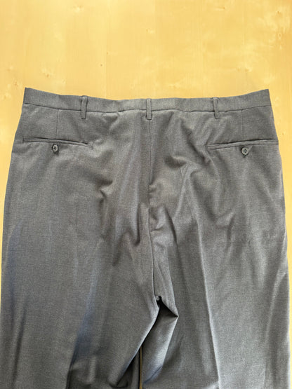 Completo sartoriale flanella pettinata grigio antracite - tg. 52/54, drop basso