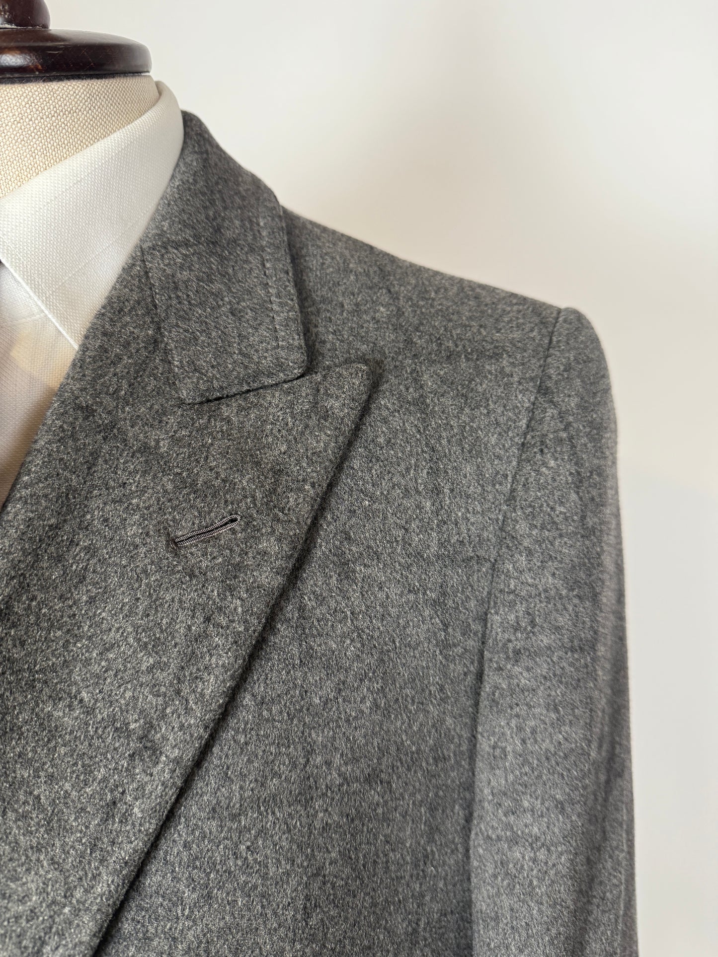 Cappotto doppiopetto sartoriale anni ‘50 - tg. 48-50