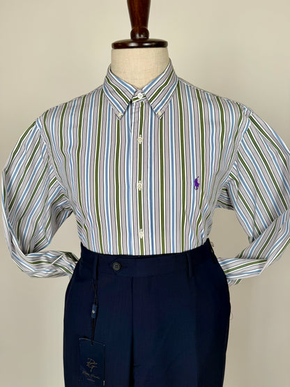 Camicia Ralph Lauren righe - XL collo 43