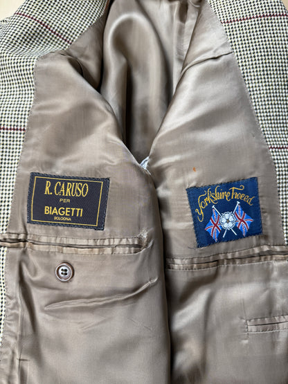 Giacca Caruso in Yorkshire tweed a quadri - tg. 52/54
