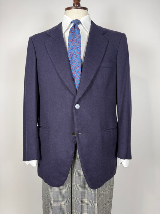 Giacca sartoriale in cashmere anni ‘70 - tg. 52/54
