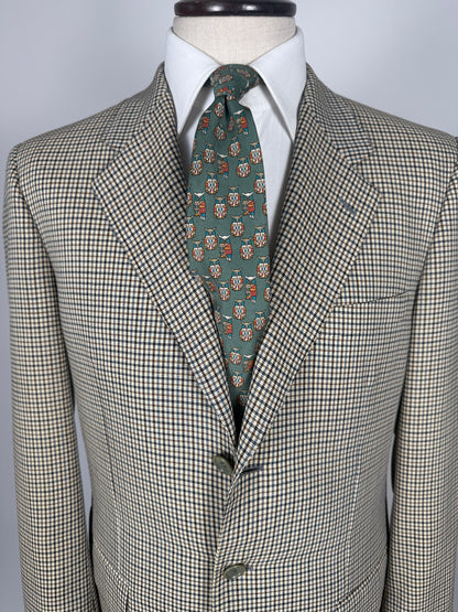 Giacca estiva Pierre Cardin anni '90 super twist quadretti - tg. 50