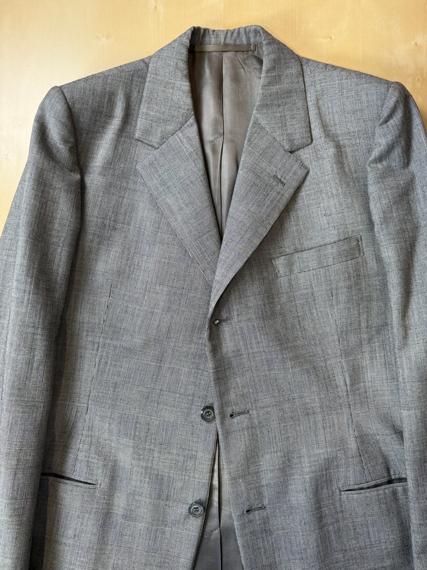 Giacca sartoriale anni ‘50/‘60 principe di Galles - tg. 48/50