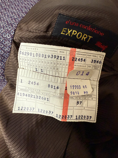 Completo anni ‘70 viola optical - tg. 44