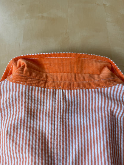 Giacca Tagliatore in seersucker rosso - tg. 50