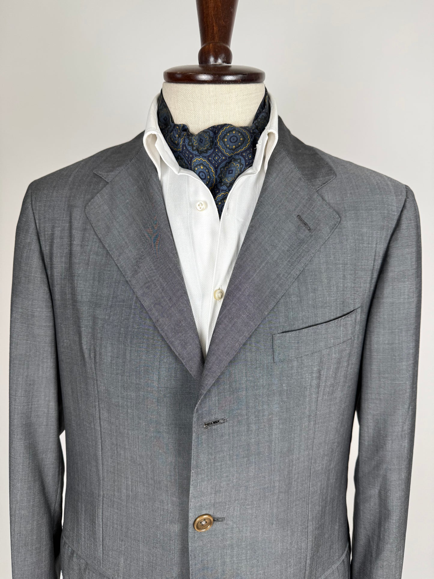 Giacca semi sartoriale fresco lana misto mohair Loro Piana - tg. 50