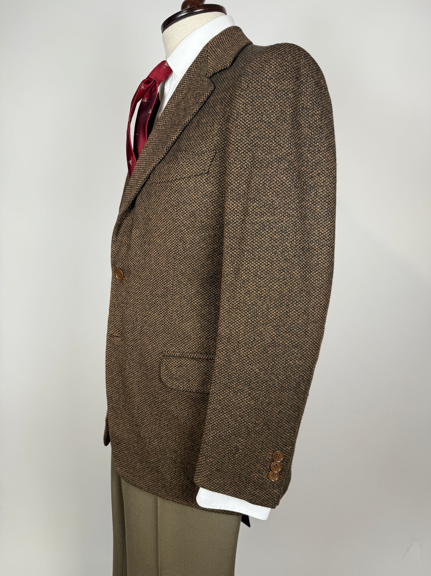 Giacca De Paz anni ‘70 lana e cashmere mélange - tg. 46/48