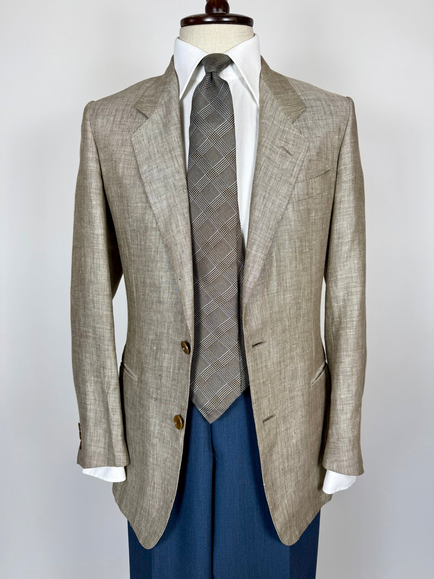 Giacca in lino Renoma anni '80 - tg. 44