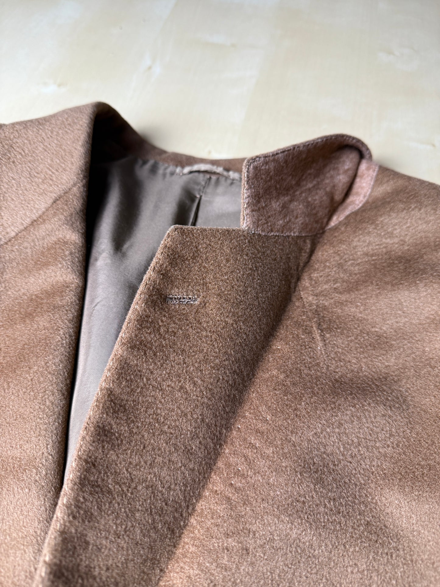 Giacca sartoriale in panno 100% cashmere Loro Piana - tg. 52/54 corta