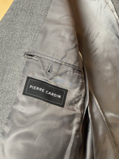 Giacca Pierre Cardin anni ‘90 spigato grigio - tg. 50