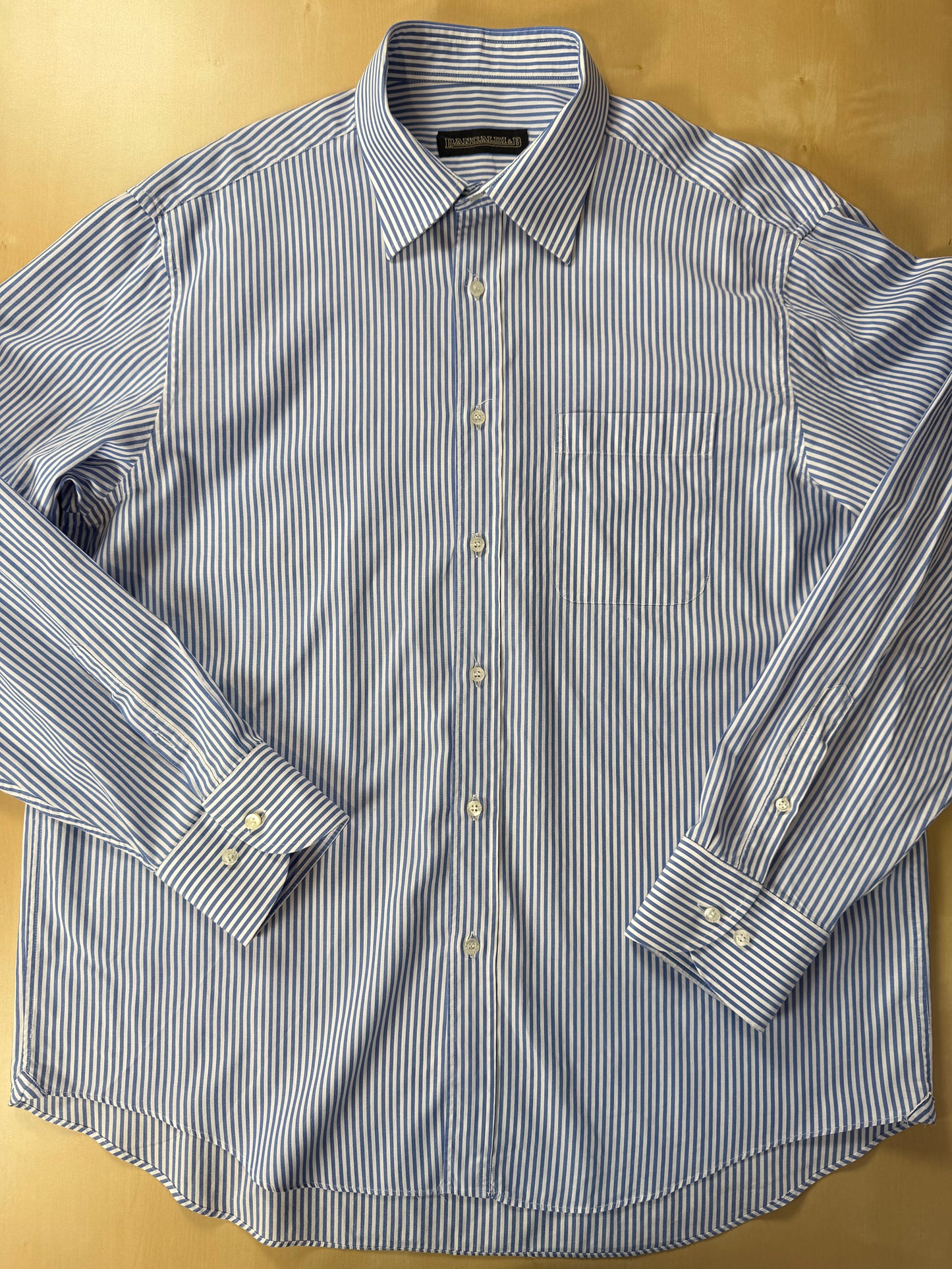 Camicia righe Pancaldi anni ‘80 - XL collo 44