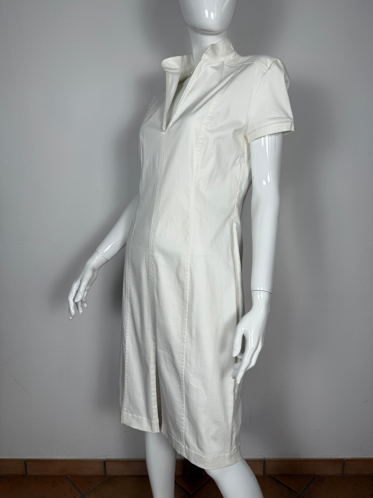 Abito La Perla Openspace bianco in cotone - S/M