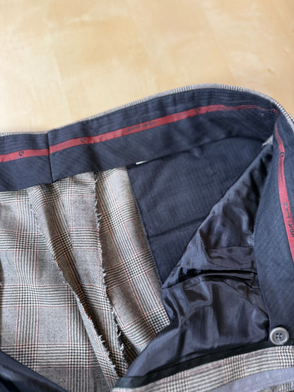 Completo Pierre Cardin principe di Galles flanella leggera - tg. 54