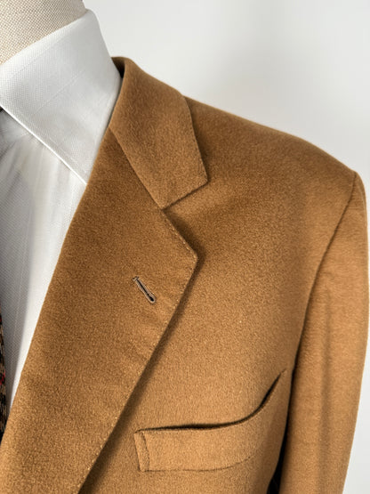 Giacca sartoriale in panno 100% cashmere Loro Piana - tg. 52/54 corta