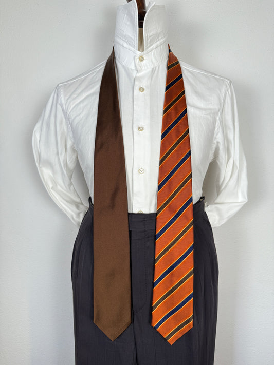 Cravatta Emenegildo Zegna Twin (double face 2 in 1)