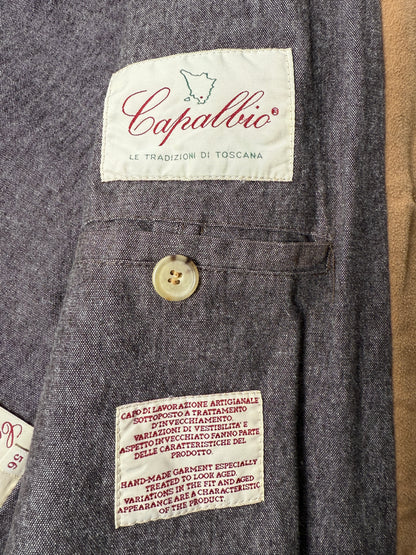 Giacca maremmana Capalbio in fustagno senape - tg. 56