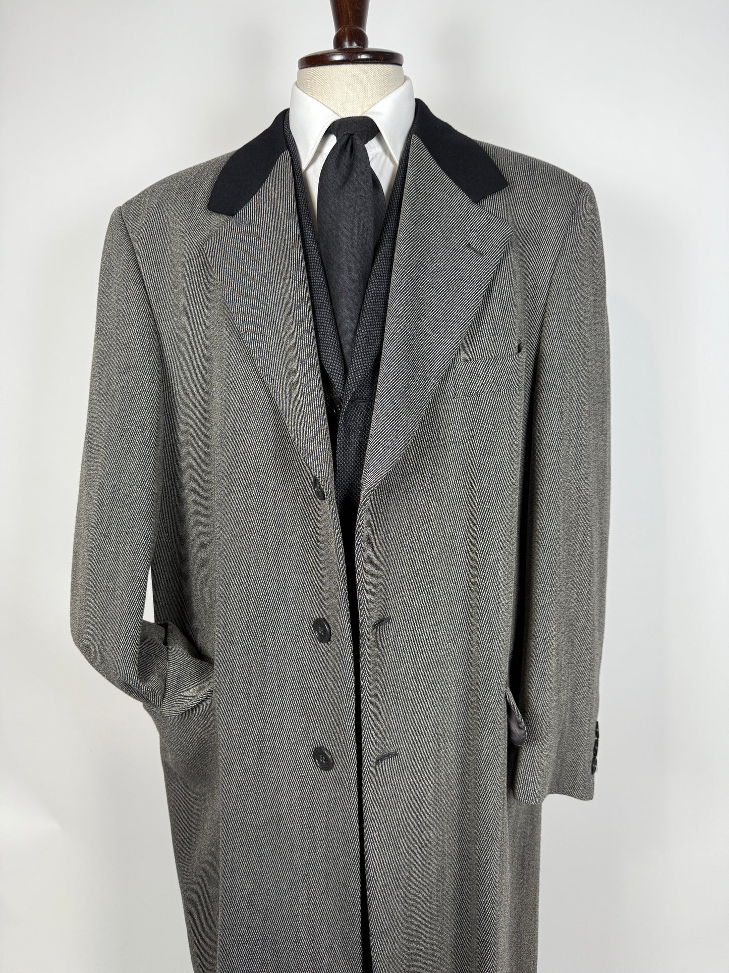 Cappotto soprabito in stile covert coat - tg. 56-58