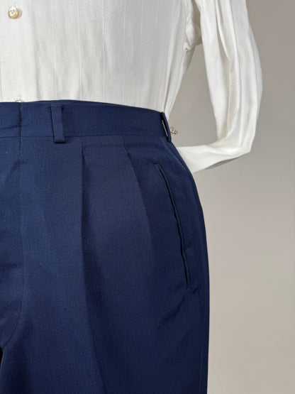 Completo anni ‘60 twill pettinato blu - tg. 48/50