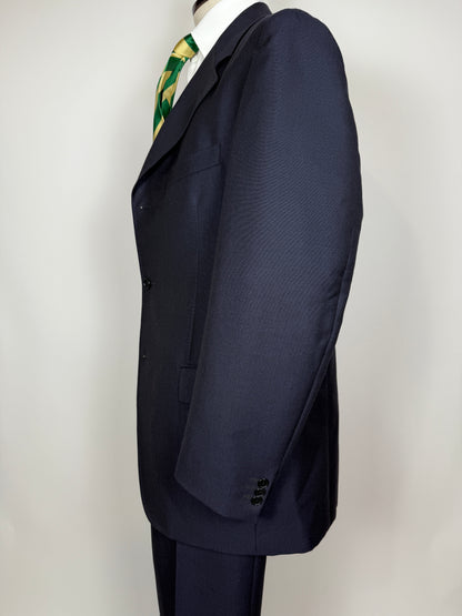 Completo blu tessuto Ermenegildo Zegna lana e mohair - tg. 56