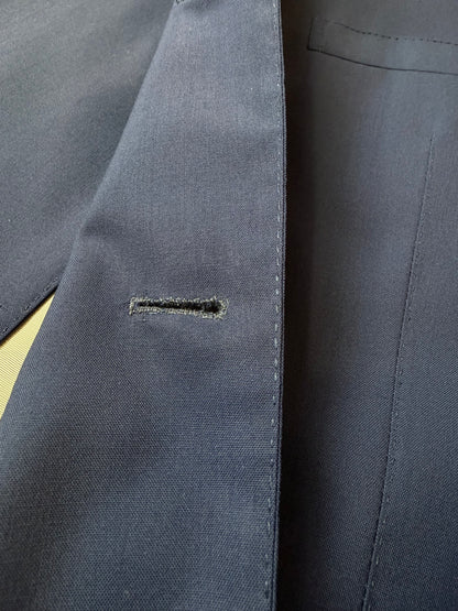 Giacca sartoriale in fresco lana blu - tg. 50/52