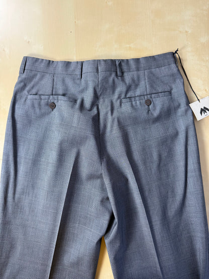 Pantaloni fresco lana principe di Galles anni '80 (NOS) - tg. 46/48