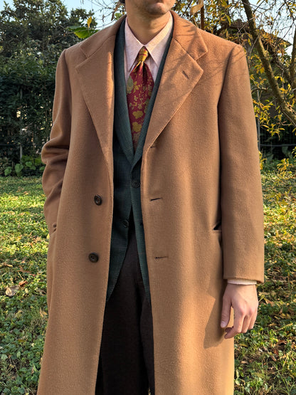 Cappotto cammello sartoriale anni ‘70/‘80 - tg. 48-50