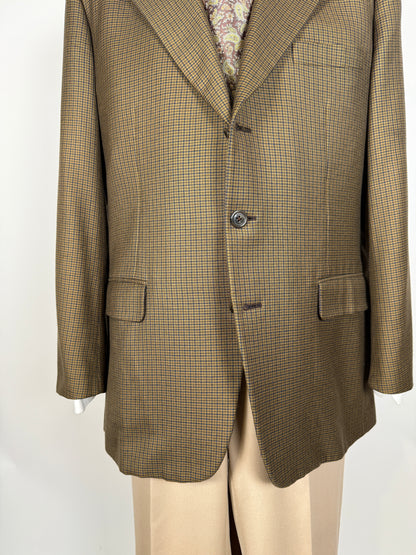 Giacca Burberrys in puro cashmere pettinato pied-de-poule - tg. 50/52