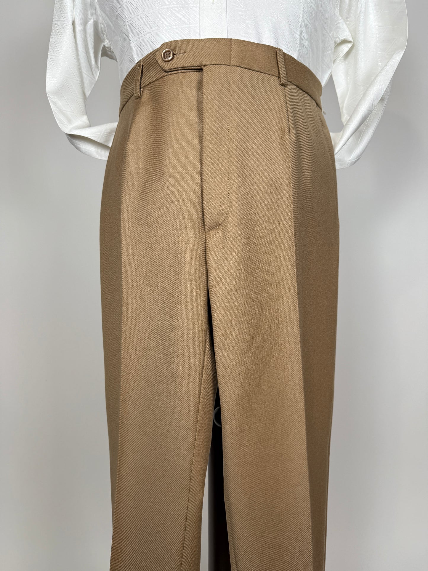 Pantaloni anni ‘70 cavalry twill beige (NOS) - tg. 50/52