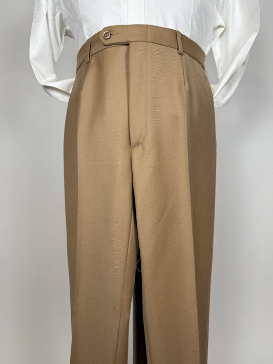 Pantaloni anni ‘70 cavalry twill beige (NOS) - tg. 50/52