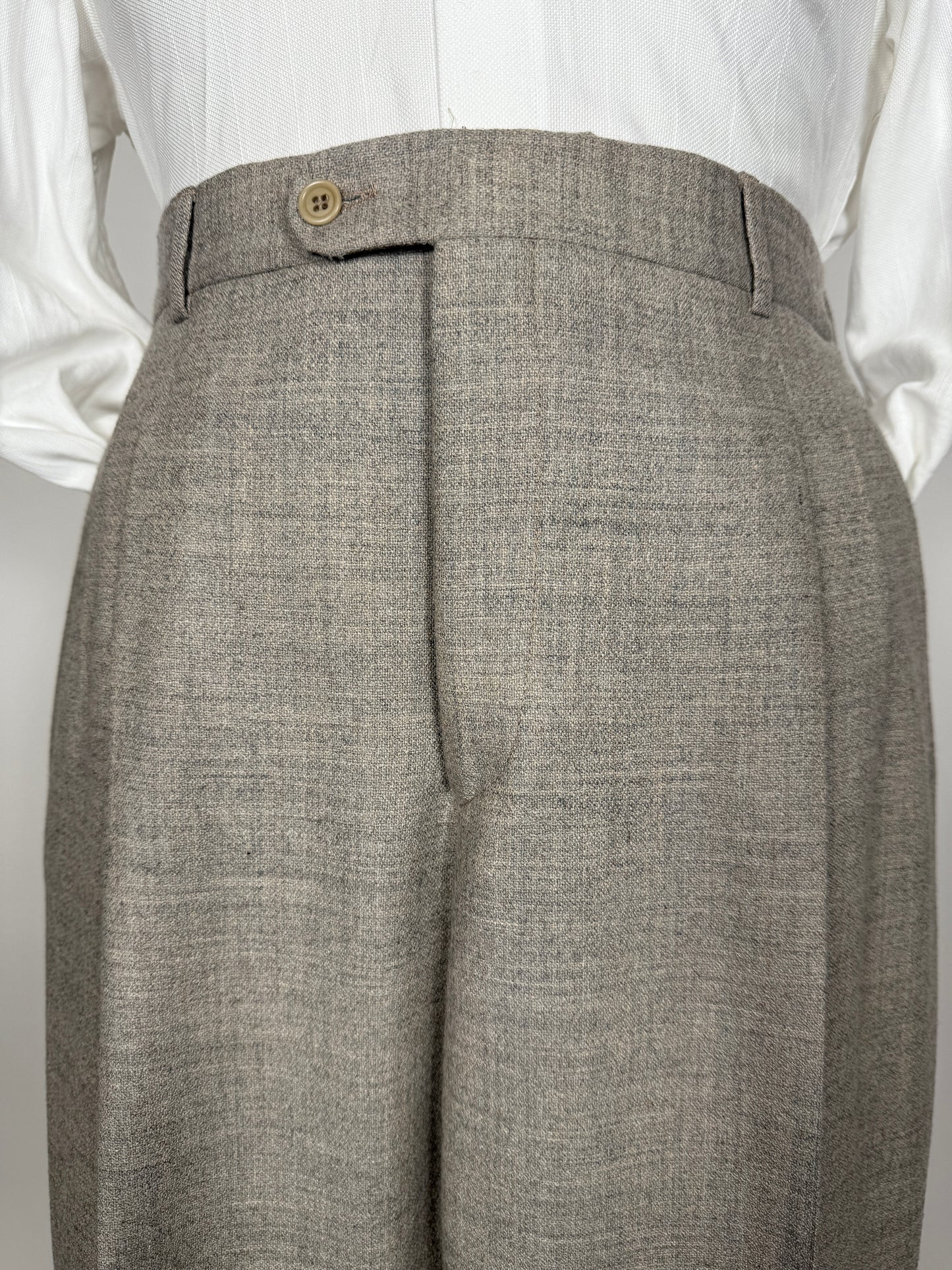 Completo anni ‘80 lana color avorio (NOS) - tg. 52/54