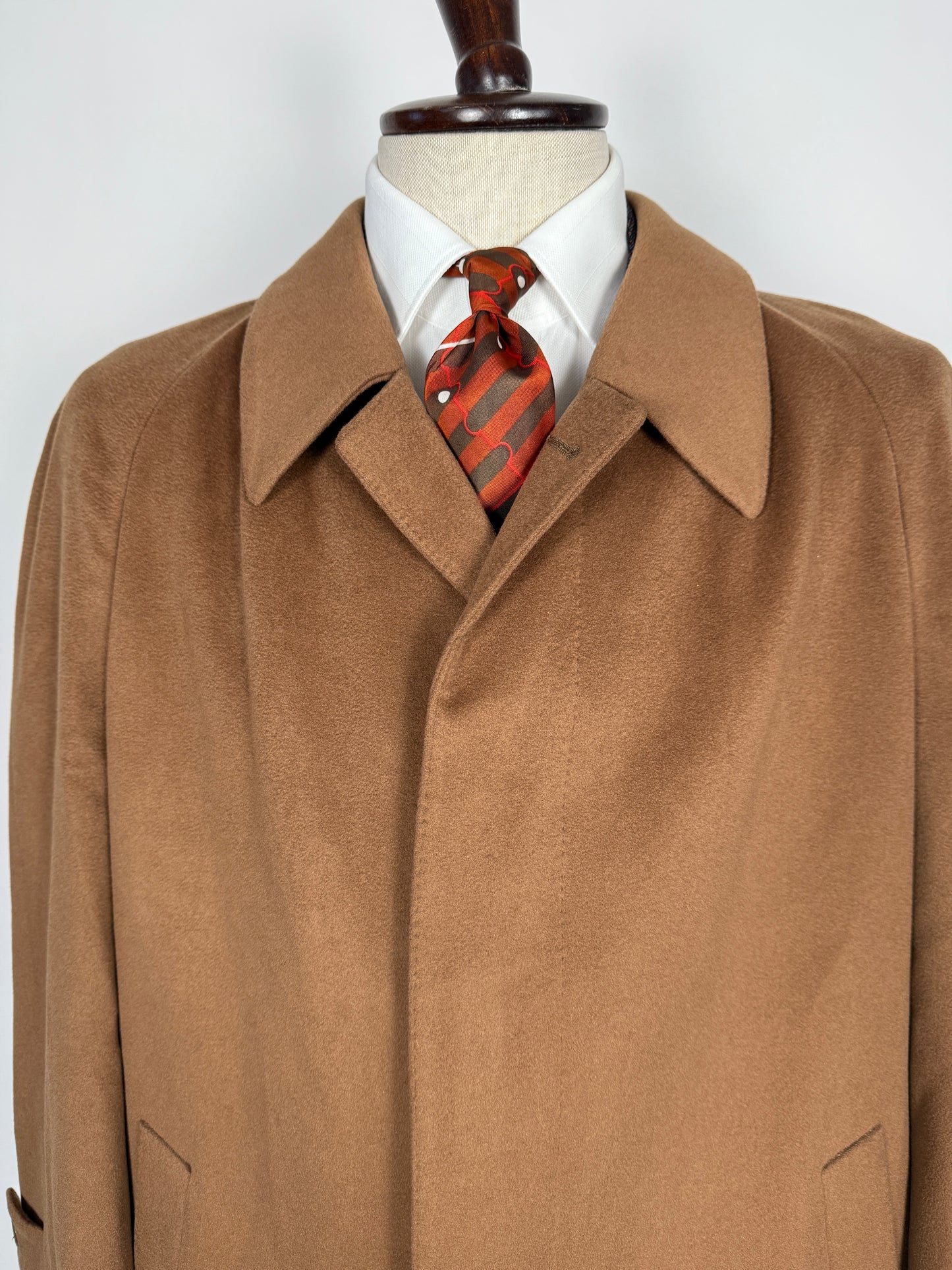 Cappotto Ungaro tessuto Loro Piana lana e cashmere color cammello - tg. 50-54