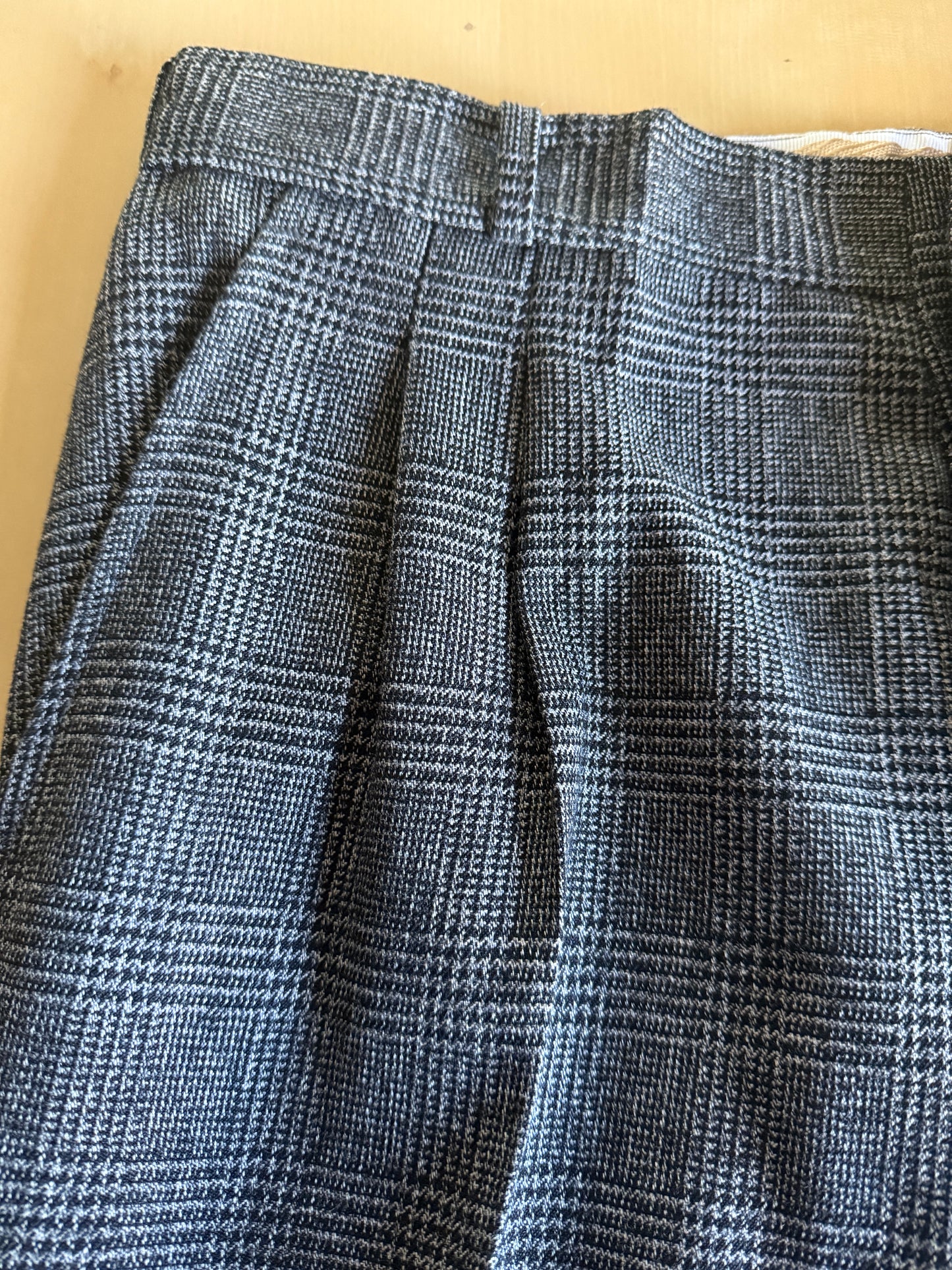 Pantalone sartoriale anni ‘60/‘70 principe di Galles - tg. 54