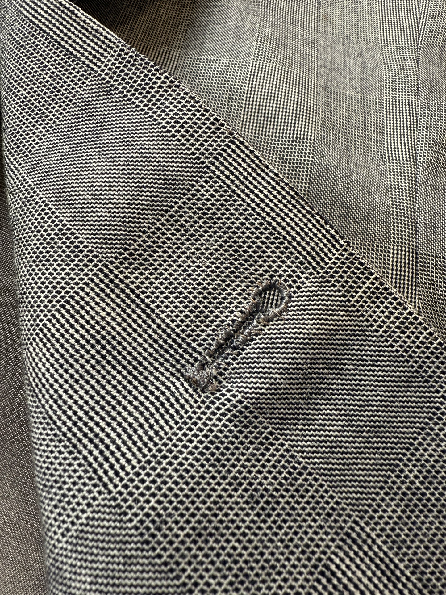 Giacca sartoriale anni ‘50/‘60 principe di Galles - tg. 48/50