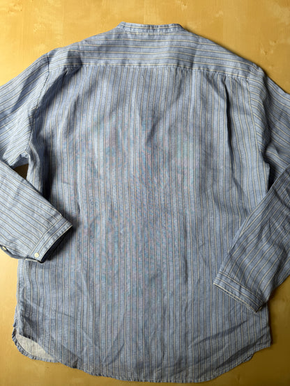 Camicia CP company in ramia con collo coreano (SS 2004) - L